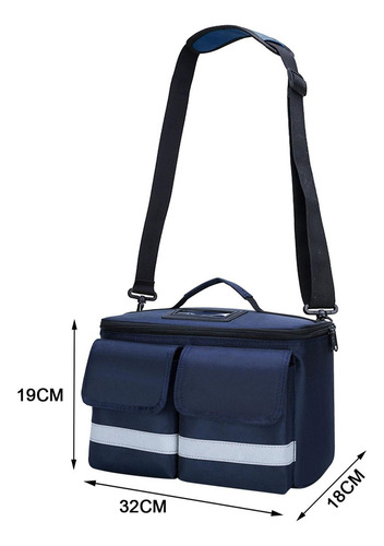 Bolsa De Primeros Auxilios, Bolsa Para Botiquín Azul Oscuro