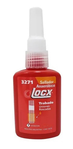 Pegamento Traba Rosca Sellador Anaeróbico Locx 15g 3271 Rojo