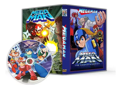 Dvd Mega Man Dublado Série Completa
