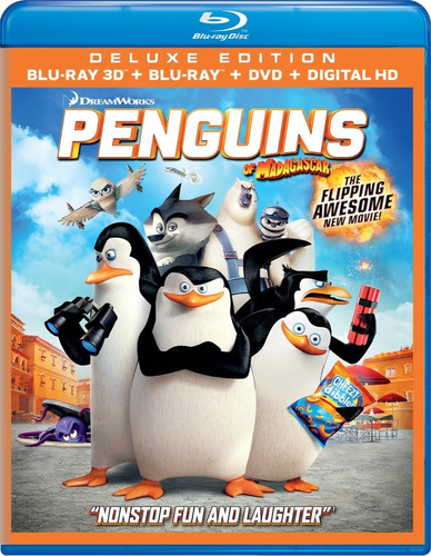 Pingüinos De Madagscar - Penguins Of Madagascar 3d (blu-ray)