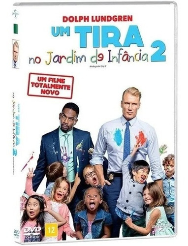 Dvd - Um Tira No Jardim De Infância 2 - ( 2016 ) - Lacrado