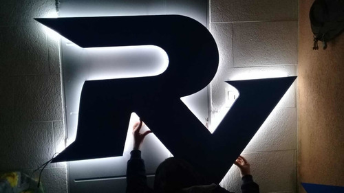 Imagen 1 de 5 de Carteles Letras Corpóreas En Polyfan ! Todas Las Medidas