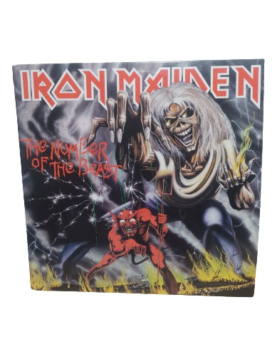 Lp - Iron Maiden - The Number Of The Beast - Imp - Lacrado 