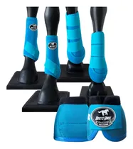 Comprar Kit Proteção Cloche + Caneleiras 4 Patas Boots Horse