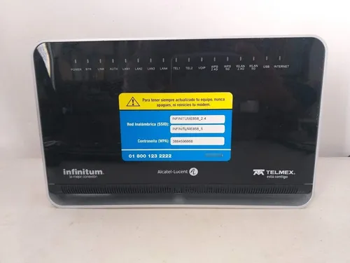Modem Alcatel-lucent Mod:g-240w-b Doble Banda Fibra Óptica. | MercadoLibre