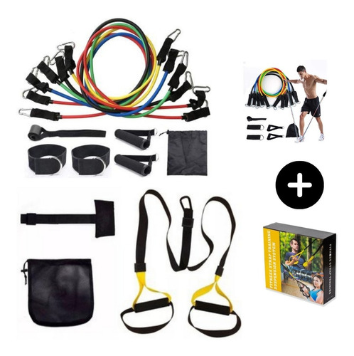 Pack Bandas Resistencia 150 Lbs + Kit Bandas Suspension 