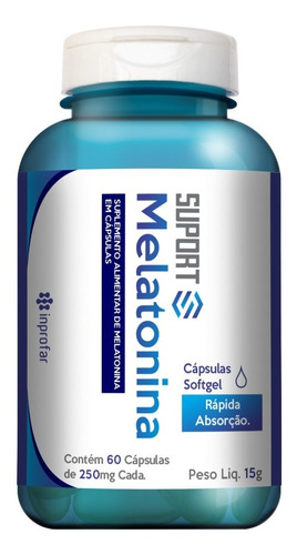 Imagem 1 de 2 de Melatonina Premium Softgel 60 Cápsulas