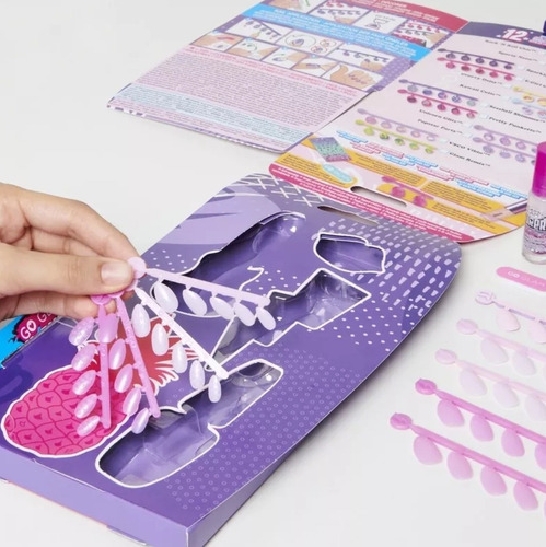Go Glam Cool Maker Kit De Uñas Postizas