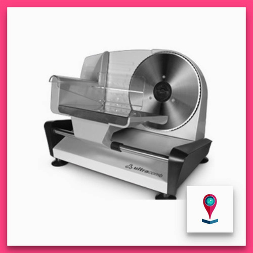 Cortadora De Fiambres Familiar Ultracomb Fs-6301 150w Acero