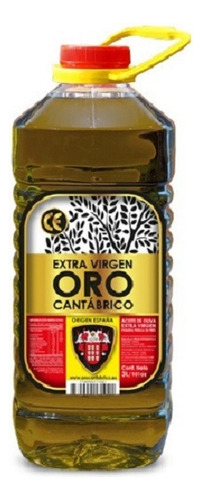 Aceite De Oliva Oro Cantábrico X 3 L.  Blanis.