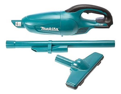 Aspiradora Inalámbrica Portátil 12v Makita Cl106fdwy Color Turquesa