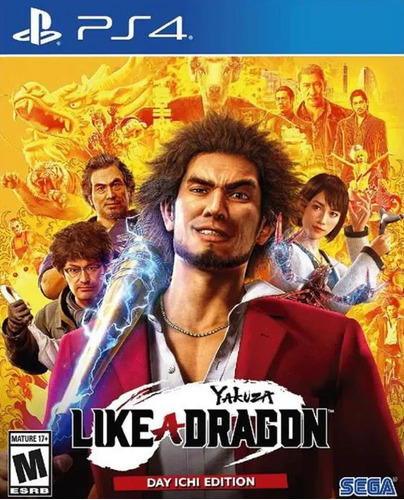 Yakuza Like A Dragon Playstation 4 Ps4, Físico