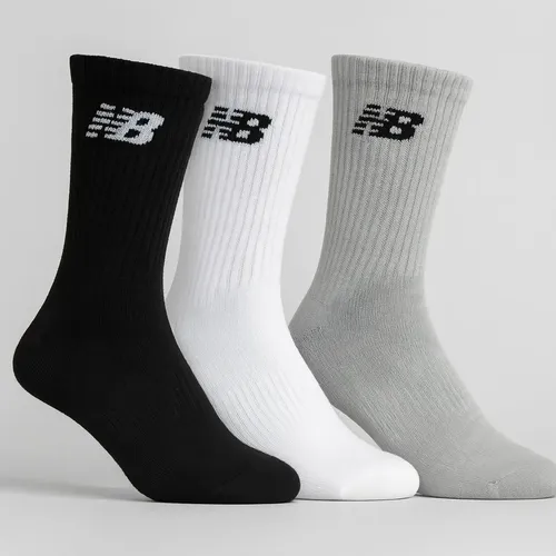 Meia New Balance Cano Longo Kit 3 Pares Unissex Original Mix