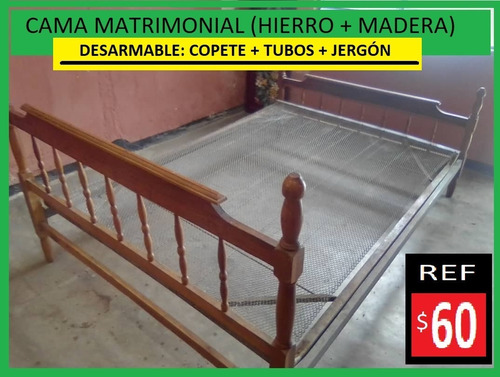 Cama Matrimonial Sencilla