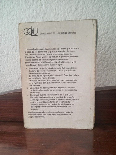 Cuentos De Adolescentes - Daireaux / Joaquin V. Gonzalez (Usado)