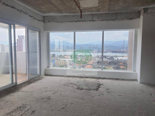 Imagem 2 de 22 de Conjunto Comercial 151 M2 No Ed. Tribuna Square - Vende Ou Aluga - Santos - Sa0147