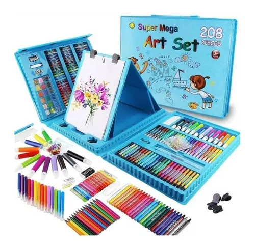 Set De Arte Profesional, Colores Lápices Kit Dibujo 288 Pcs