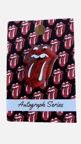 Pin Hard Rock Café Rolling Stones Autograph Series