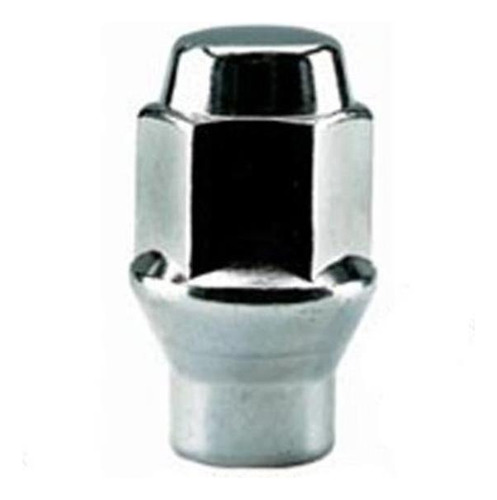 White Knight 7802-4 Chrome Et Bulge Lug Nut - 4 P