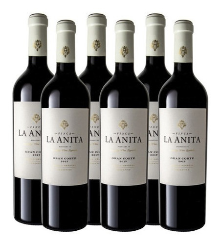 Imagen 1 de 9 de Vino Finca La Anita Gran Corte 750ml. Caja 6 Botellas