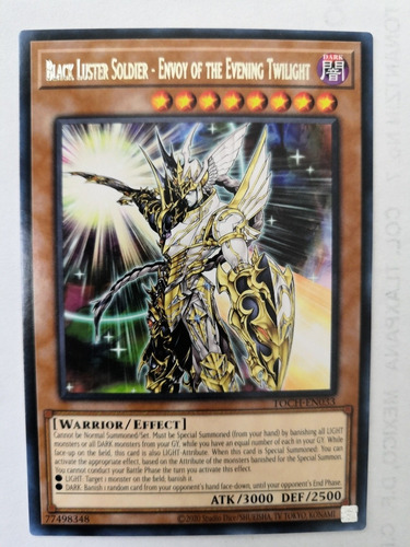 Black Luster Soldier - Envoy Of The Evening Twilight Rare Yu