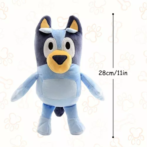 Peluches Bluey Y Bingo, Chilli Y Bandit Caricatura 2 Piezas