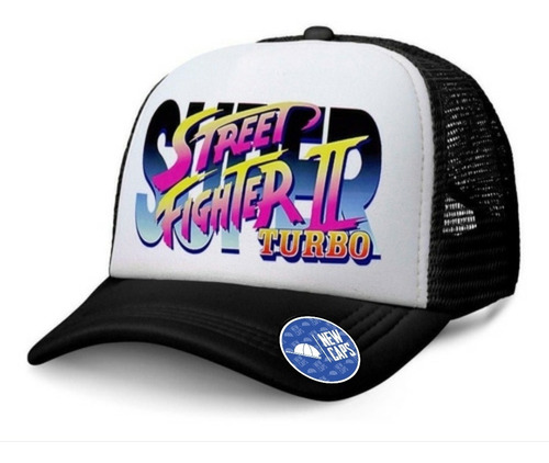 Gorra Trucker Game Retro Street Fighter Turbo Nintendo Nc