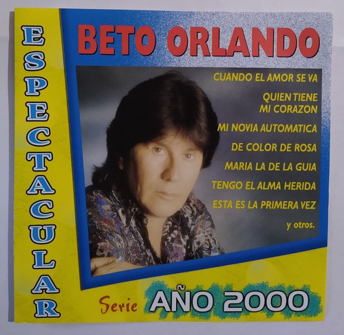 Beto Orlando Cd Nuevo Original Beto Orlando Espectacular