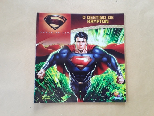 Livro Superman Homem De Aço O Destino De Krypton