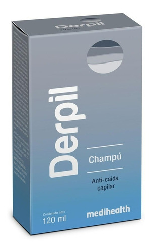 Derpil Shampoo Anticaída Tratamiento Auxiliar 120ml Frasco