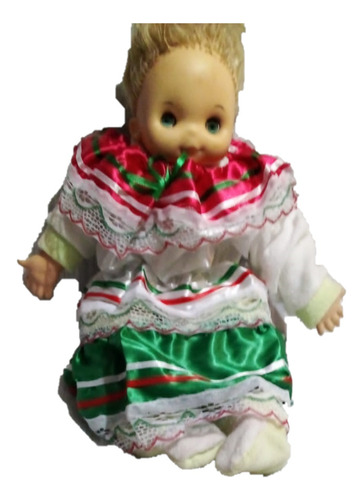 Vestido Para Bebe Tricolor