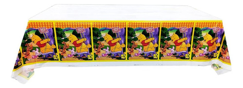 1 Mantel De Oso Pooh, Mantel Desechable, Suministros Y Decor