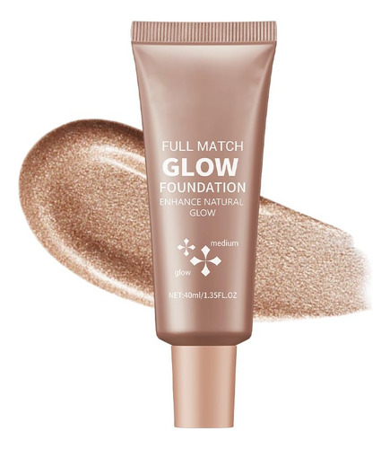 Base De Maquillaje Full Match Glow, Base De Maquillaje Con B