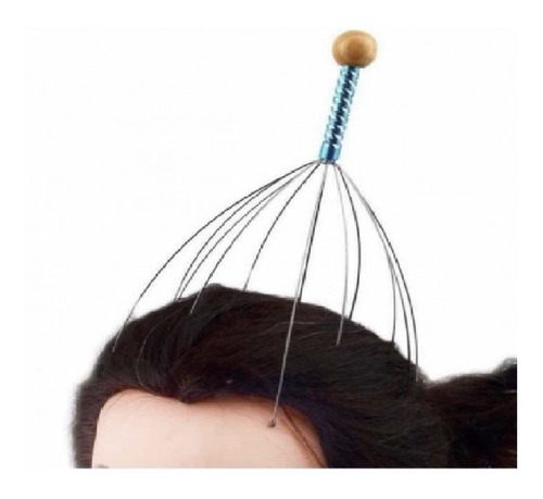 Imagen 3 de 3 de Masajeador De Cabeza Alambre Reduce Stress Y Tension