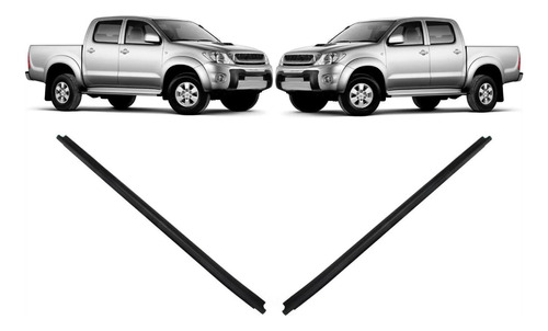 Par Pestana Externa Dianteira Hilux Cab Dupla Sw4 2006/2015