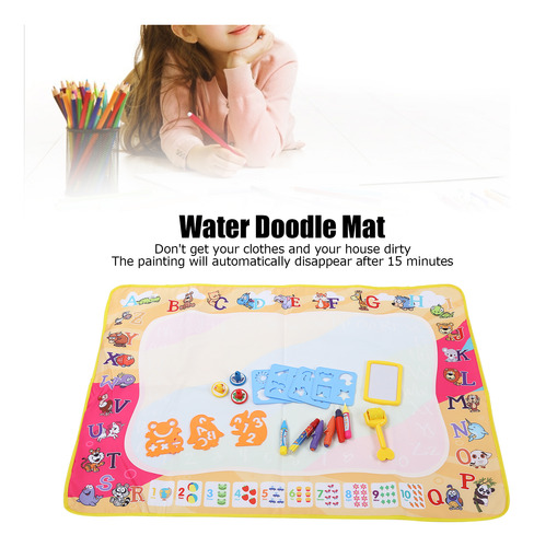 Alfombrilla De Dibujo De Agua Doodle Modelo Animal Luminoso