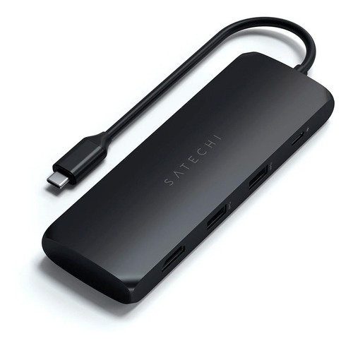 Imagen 6 de 6 de Hub Adaptador Satechi Multiplicador Usb-c A Ssd Hdmi 4k Pc