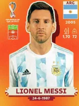Comprar Mundial Qatar 2022. Figurita N° Arg 19 Lionel Messi. Mira!!!