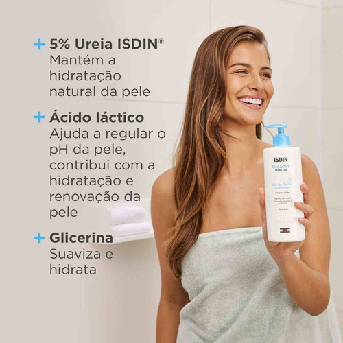 Gel De Banho Hidratante Ureadin 424ml Isdin