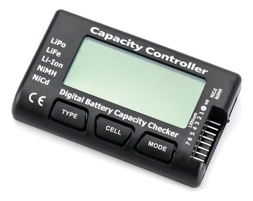 Rc Cellmeter 7 Comprobador De Capacidad De Batería Dig...