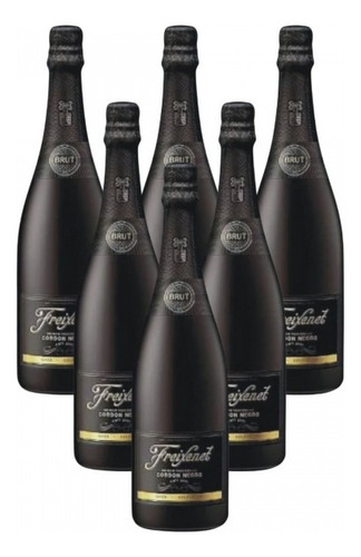 Freixenet Cordón Negro , Caja X 6 Unidades ! 