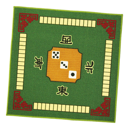 Mantel Mahjong, Tablero De Tela Mahjong, Mantel Verde