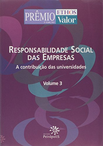 Libro Responsabilidade Social Das Empresas Vol 3 De Ana Cris