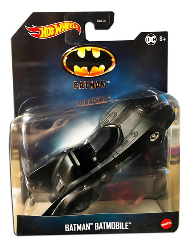 Vehículo batimóvil Batman Batman de Hot Wheels Mattel Dkl20