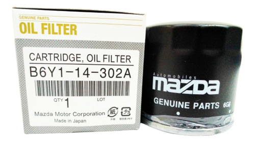 Filtro Aceite Mazda B6y1-14-302a Bt50,allegro, Mazda3,láser.