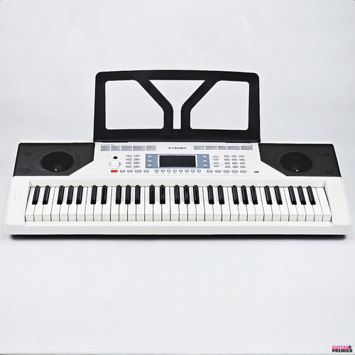 Organo Teclado Sensitivo Usb 5/8 Piano Funda Pie Banco Fuent