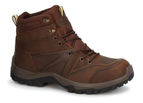 Bota Outdoor Piel Suela De Doble Densidad Ferrato 2657325