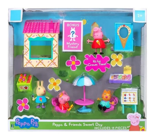 Peppa Pig & Friends Sweet Day Con 13 Pzs Personaje Sorpresa