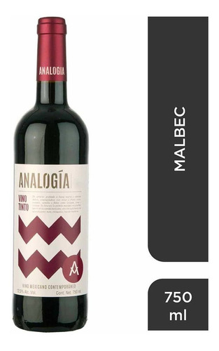 Vino Tinto Mexicano Analogía 750 ml