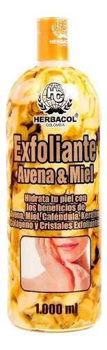 Herbacol Exfoliante De Avena Y Miel X1000ml